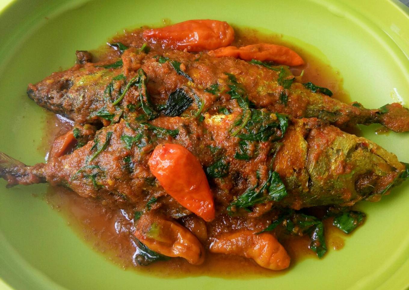Ikan Kembung Bumbu Rica