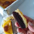 Brownies burnt cheese cake