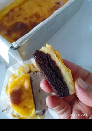 Foto resep Brownies burnt cheese cake