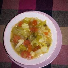 A picture of Cabbage diet soup.