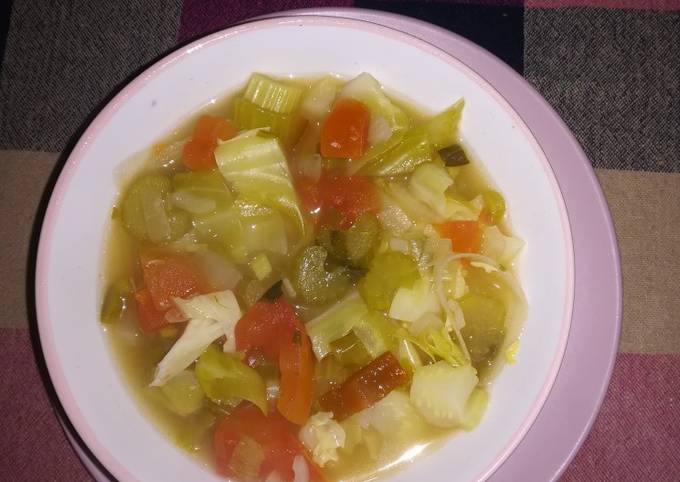 Cabbage diet soup