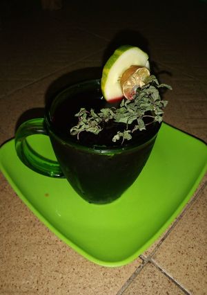 A picture of Zobo juice.