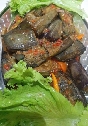 Foto resep Terong ungu Bumbu pedas