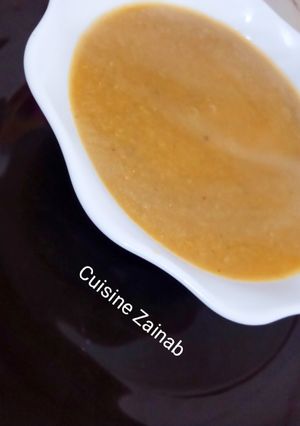 صورة لوصفة حساء الخضار