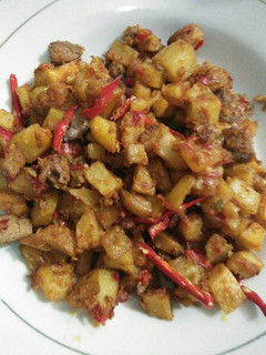 Foto resep Sambel goreng kentang ati ayam (tanpa santan)
