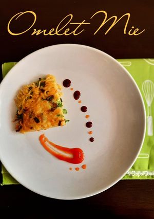 Foto resep 527. Omelet Mie