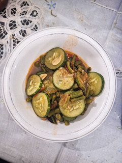 Foto resep Tumis Asam Timun Buncis