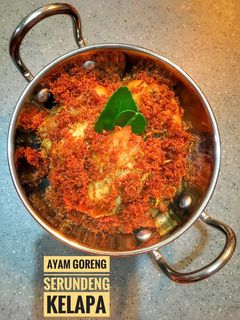 Foto resep Ayam Goreng Serundeng Kelapa