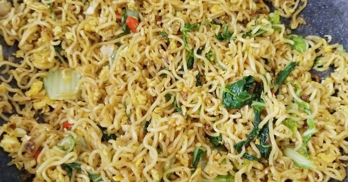 Mie Goreng Instan Sayur