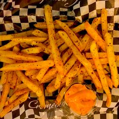 A picture of Peri Peri Fries .