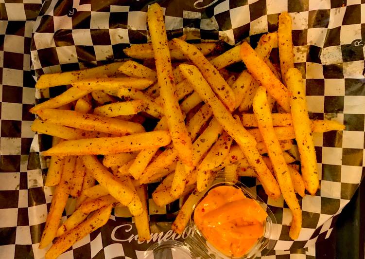 Recipe of Super Quick Homemade Peri Peri Fries