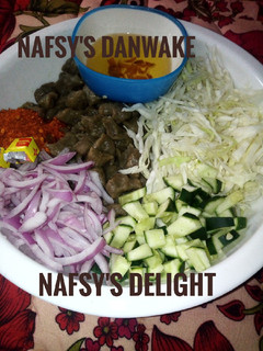 A picture of Danwake (Flour Dumplings).