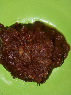 A picture of Homemade dates paste.