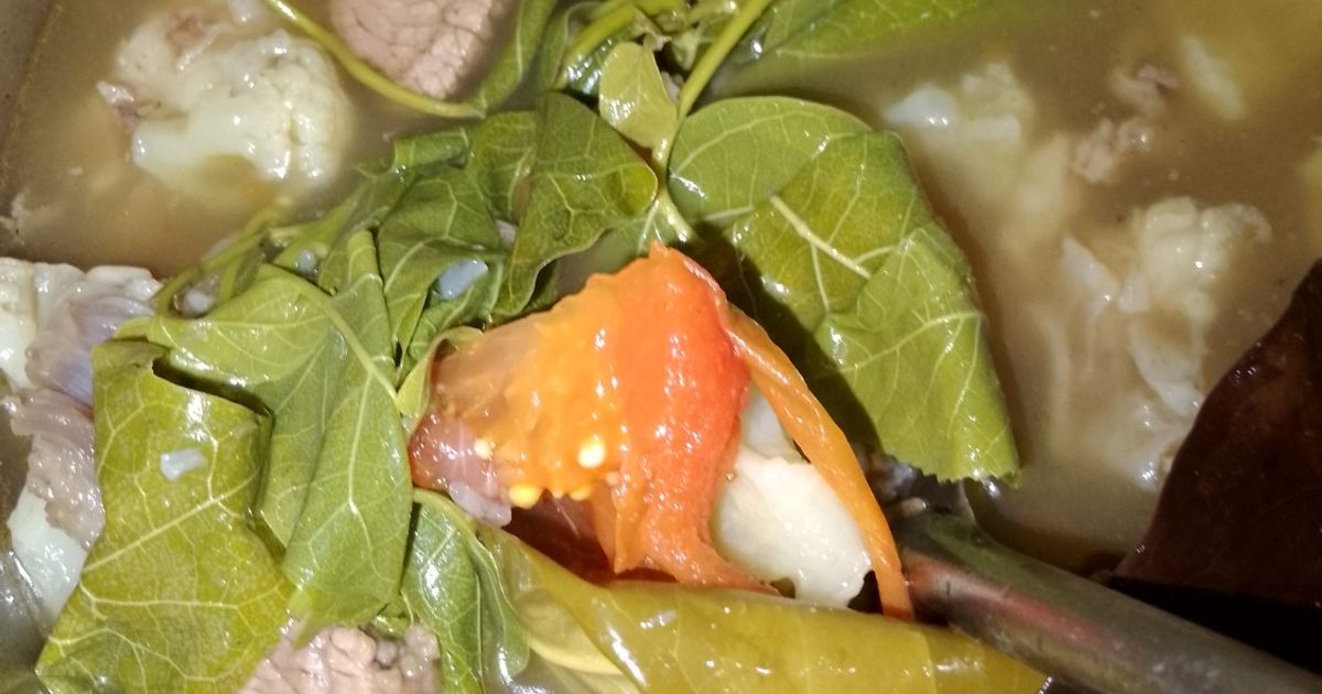 Sayur asem rasa sapi