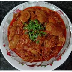 A picture of Winter special Fresh Double beans ki sabzi.