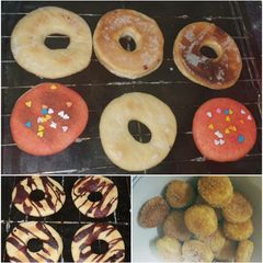 A picture of 3 Simple Doughnut Toppings.