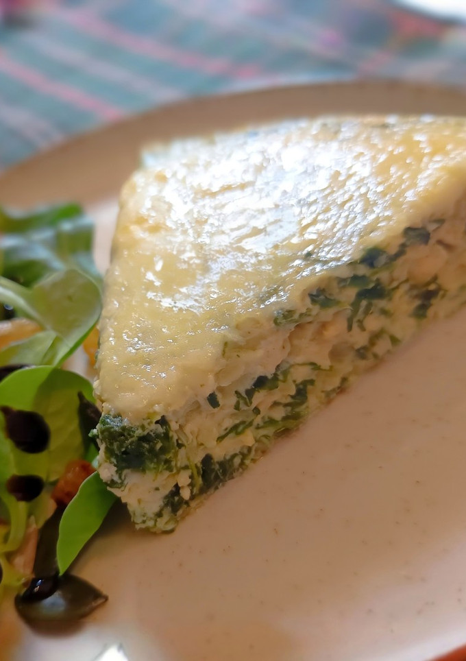 Una foto de The Sims: Frittata de Espinacas 🌿 // Spinach Frittata