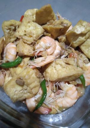 Foto resep Udang Tahu Masak Tauco