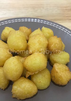 Foto resep Cemilan mudah kentang keju cikibol #homemadebylita