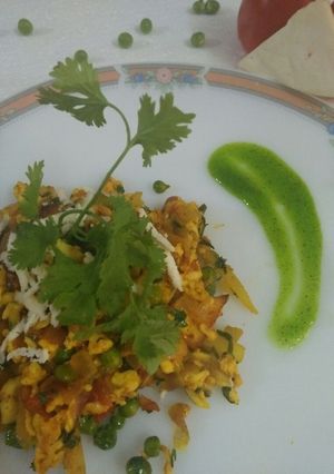 A picture of Paneer bhurji.