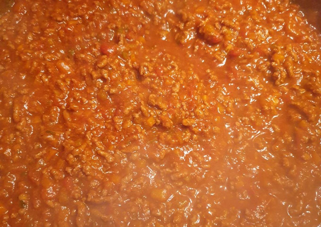 My beef chilli