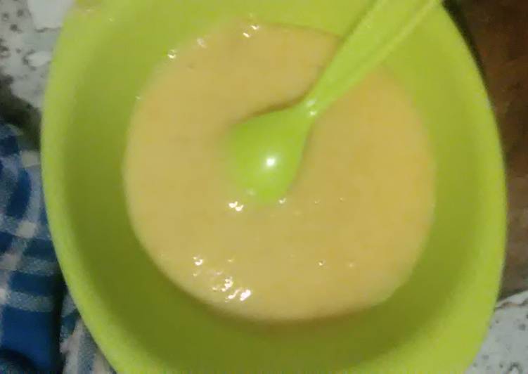 Cara Memasak MPASI 7bulan wortel jagung manis yang Renyah