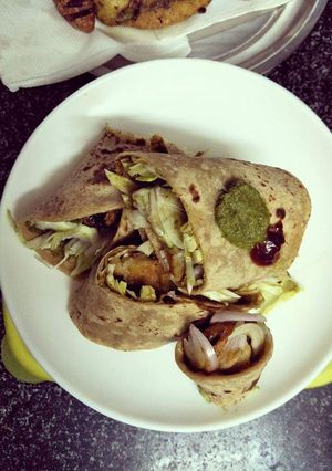A picture of Veg Frenky Roll.