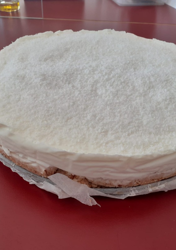 Una foto de 🍰Tarta de coco🥥
