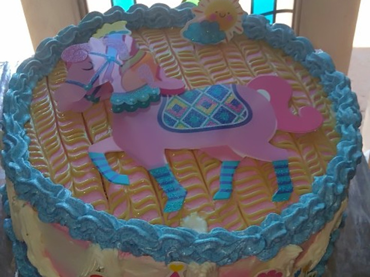 Langkah Mudah untuk Membuat Kue ulang tahun unicorn 🦄, Menggugah Selera