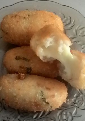 Foto resep Cheese rice (nasi goreng krispi keju lumer)