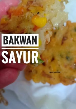 Foto resep Bakwan sayur