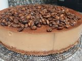 Tarta de café y chocolate sin horno