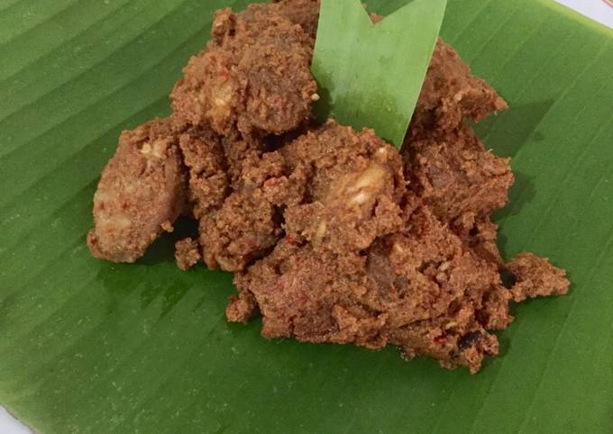 Rendang kering