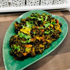 Methi Eggplant Curry A picture of Methi Eggplant Curry.