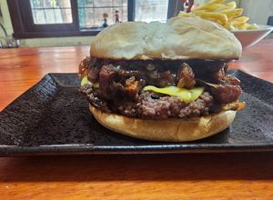 Una foto de Mermelada de Panceta y Cebolla para Smash