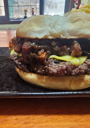 Una foto de Mermelada de Panceta y Cebolla para Smash