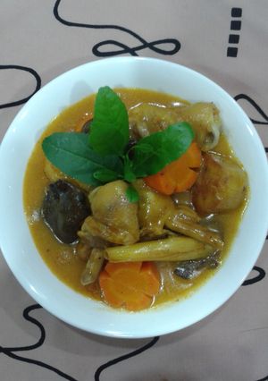 Hình của món Cà Ri Gà.