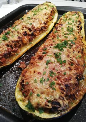 Une photo de Courgette farcie