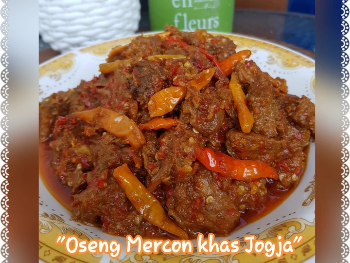 Cara Gampang Menyiapkan Resep Oseng Mercon khas Jogja 👍🏻👍🏻 yang Lezat Sekali
