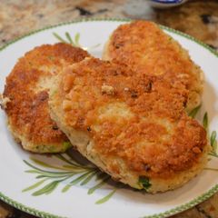 Salmon Croquettes with a Kick A picture of Salmon Croquettes with a Kick.
