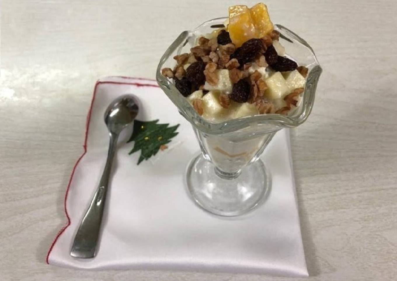 Ensalada popurrí de manzanas