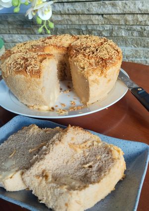 Foto resep Chiffon Cake Thai Tea Cheese