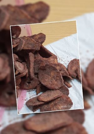 Foto resep Kripiscok (kripik pisang coklat)