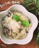 Cháo sườn non nấm mỡ đậu hà lan hạt bobo đậu lăng đỏ #teamtrees 🌳🌟