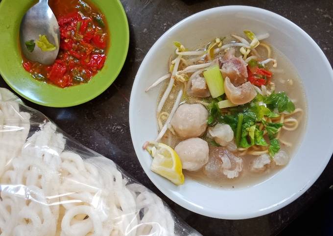 Mie kocok bandung ala rantau