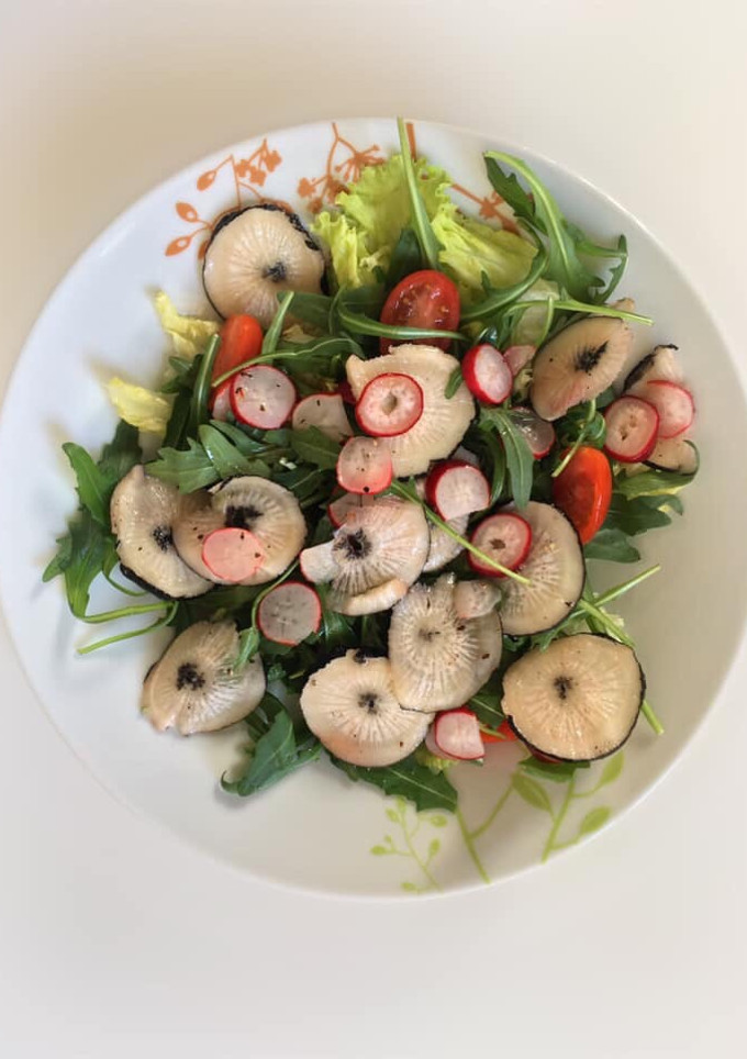 Una foto de Ensalada picosa