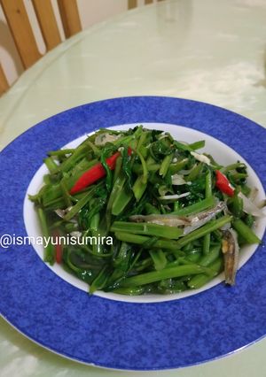 Foto resep Cah kangkung terasi