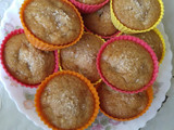 Muffins de manzana y canela (sin huevo)