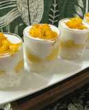 Layered Mango and Coconut Milk Cups with Sago