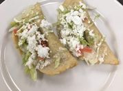 A picture of ground beef empanada